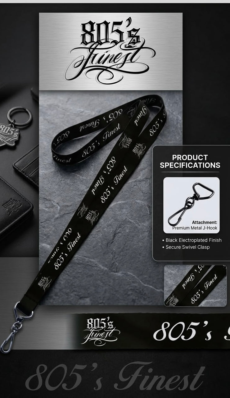 805’s Finest lanyards