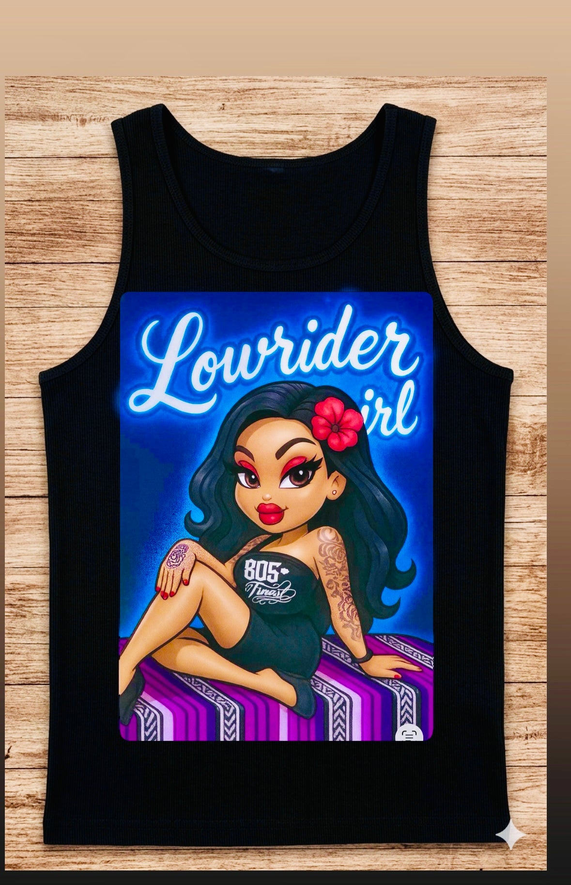 805’s Finest Baddie doll Tank Top